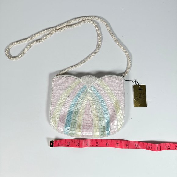 Vintage Du Val hand made purse shoulder bag - Picture 7 of 8